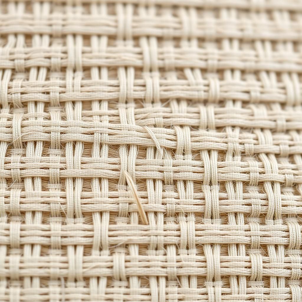 Bamboo fabric close up